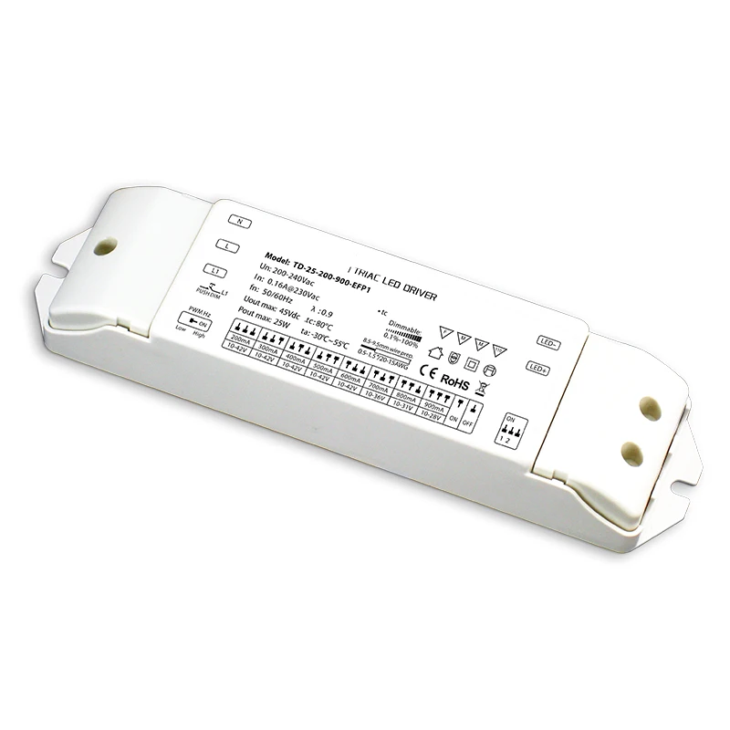 Новые CC постоянного тока светодиодные полосы света затемняя драйвер AC200V 240V Вход