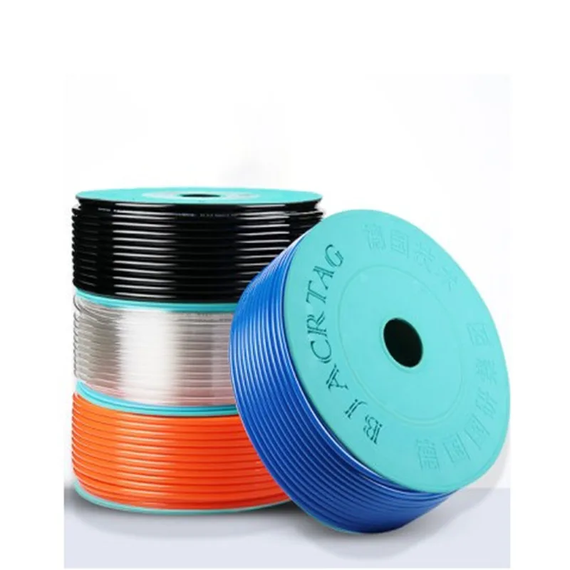 Пневматический шланг полиуретановый с гибкой пластиковой трубкой 10 метров 8 Х5 мм