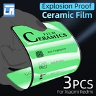 Керамическая пленка для Xiaomi Redmi Note 10, 9S, 8T, 8, 7, K20 Pro, 9C, 9A, 9, 8A, 9T Pro, матовая, с защитой от отпечатков пальцев, 3 шт.