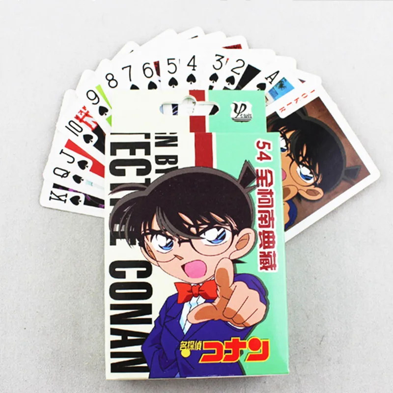 Аниме Детектив Конан Kaito покер карты игрушка Косплэй Настольная игра игральные