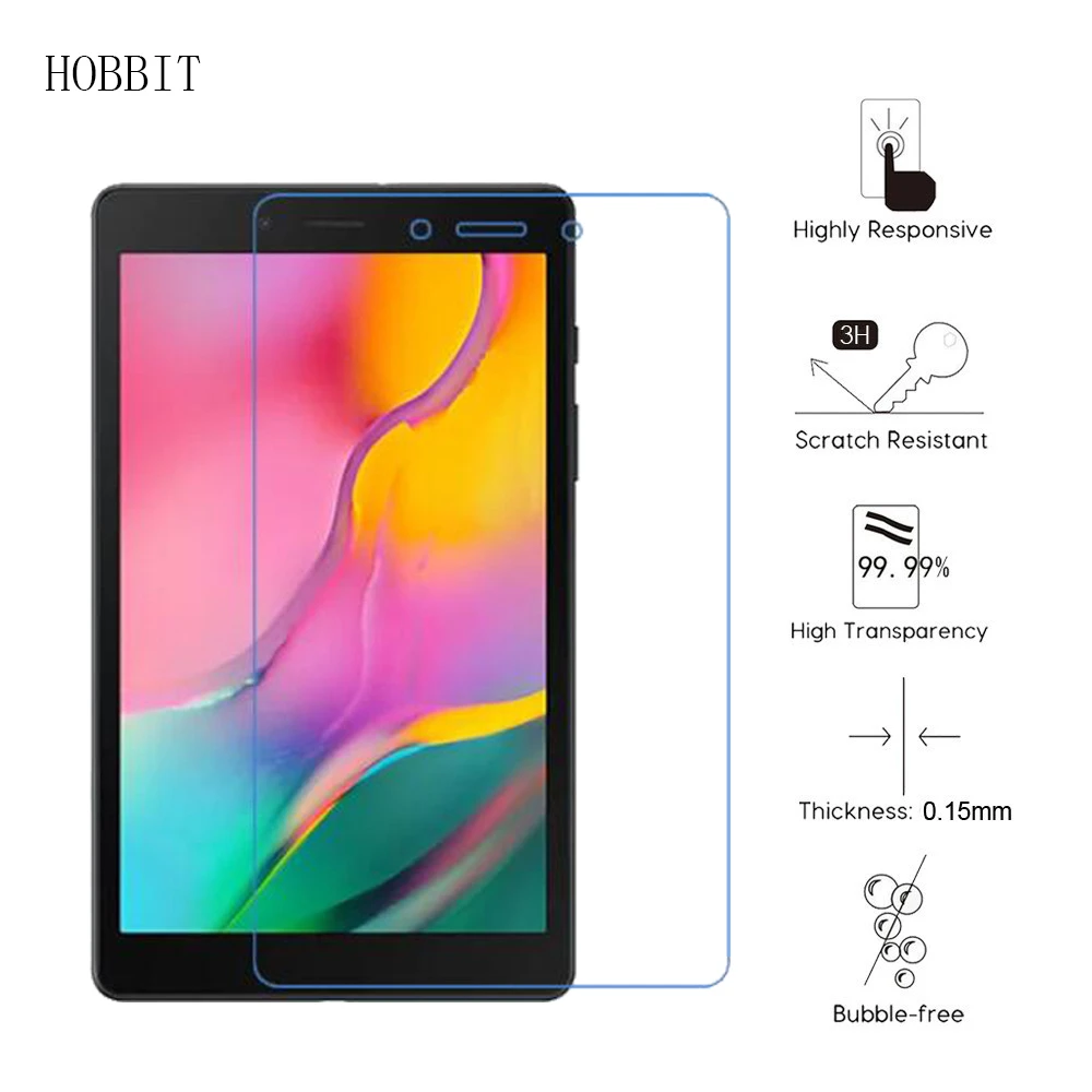 3pcs for samsung galaxy tab a 8 0 2019 8 inch t295 t290 tablet screen protector 0 15mm nano scratch proof explosion proof film free global shipping
