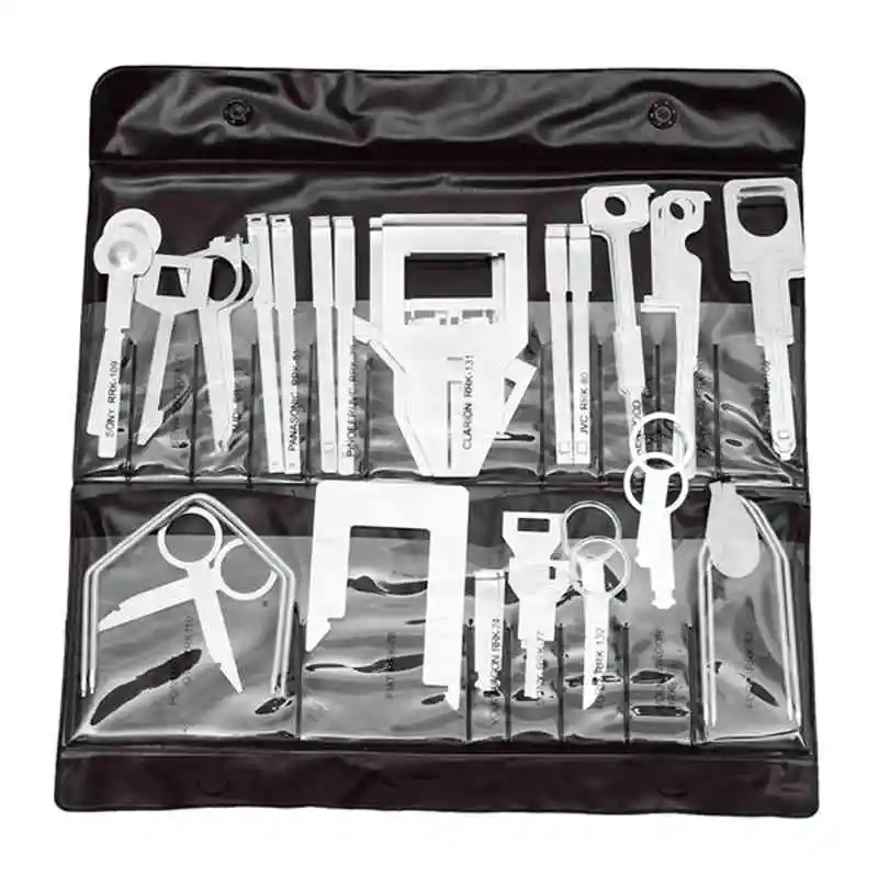38Pcs Car Stereo Release Removal Keys Set Kit Tool Vehicle CD Radio Head Unit |
