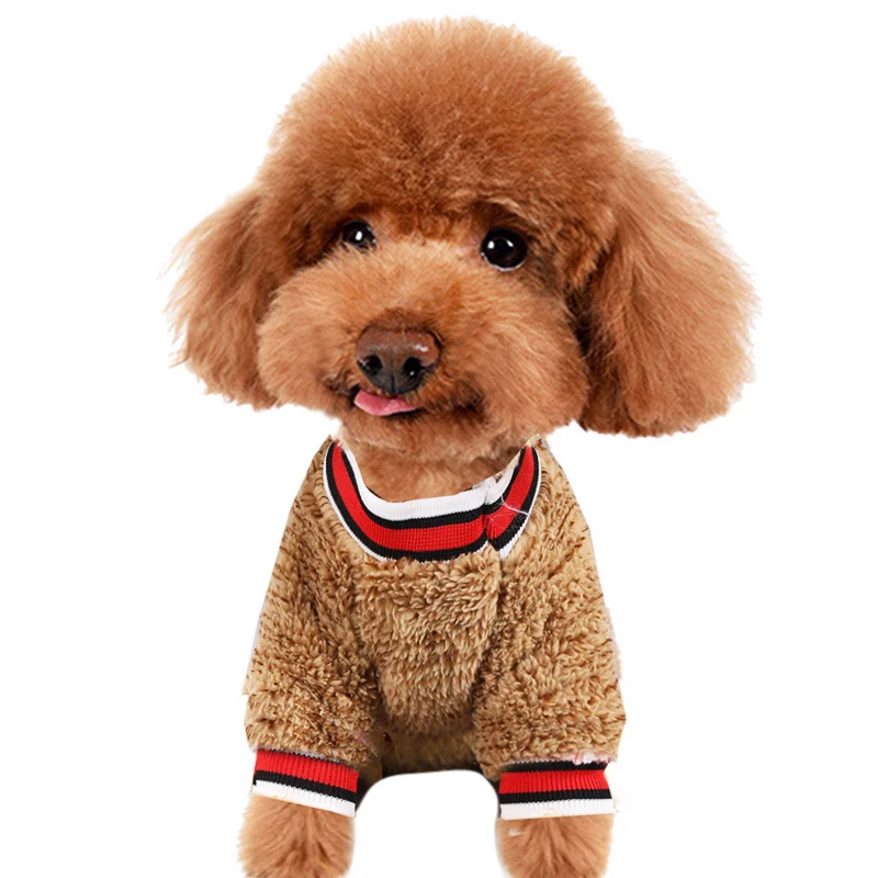 Женская зимняя флисовая одежда для щенков пальто маленьких и средних собак