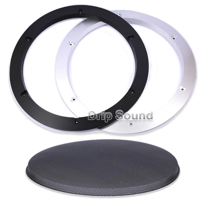 Сетчатая Крышка для автомобильной аудиосистемы 12 дюймов декоративная круглая