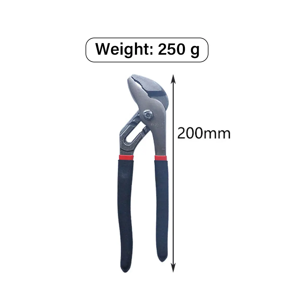

Water Pump Pliers Quick-Release Plumbing Pliers Straight Jaw Groove Joint Plier Set Hand Tools Hardware Accessories