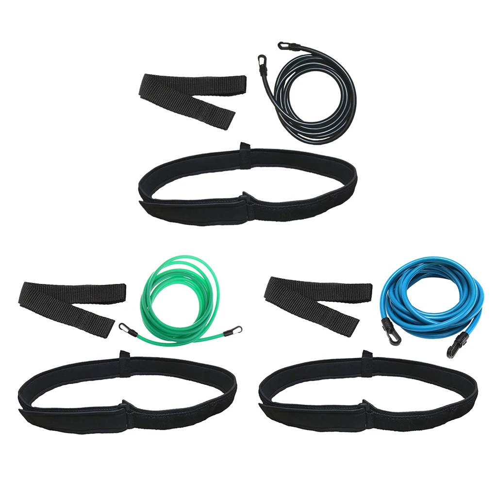 Эластичный пояс для плавания эластичный шнур тренировок одинарный ремень на