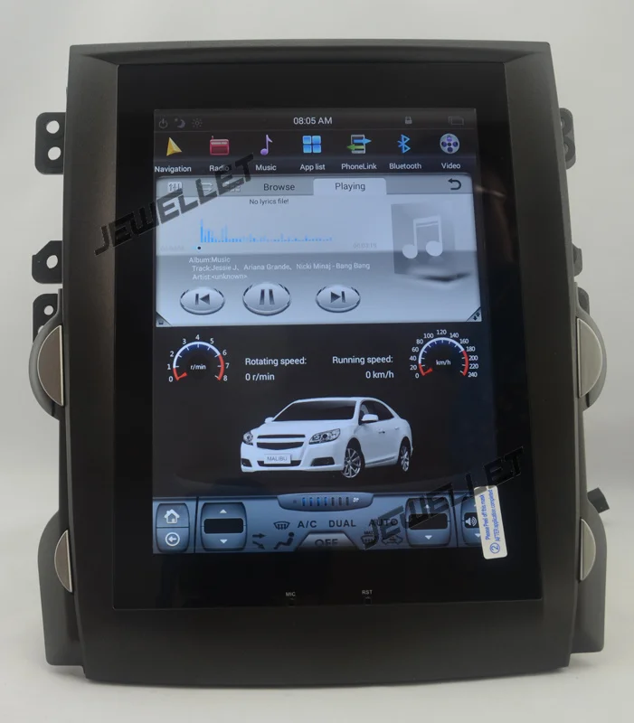 10.4" tesla style vertical screen android 9.0 Six core Car GPS radio Navigation for Chevrolet Holden Malibu 2013-2015 | Автомобили и