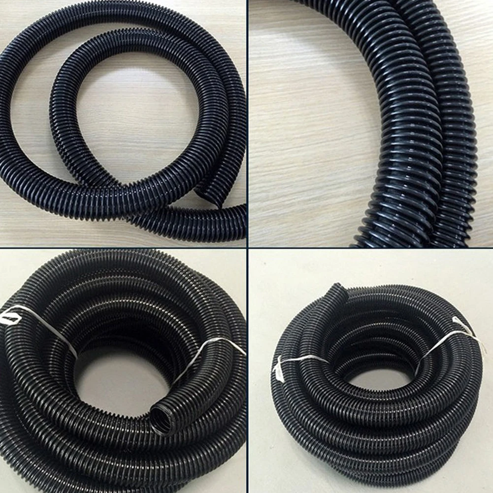 

32mm 2.5m EVA Flexible Tube Whole Vacuum Cleaner Hose Black Spare Part Tool NEW