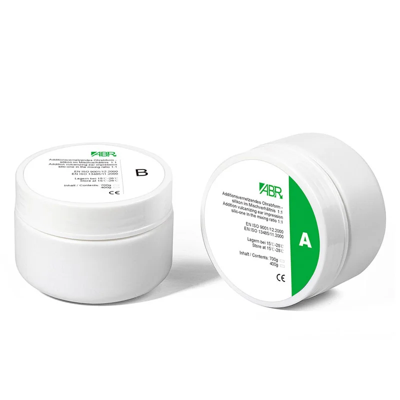 ABR силиконовый материал для шпатлевки ушей изготовления на заказ наушник IEM|ear