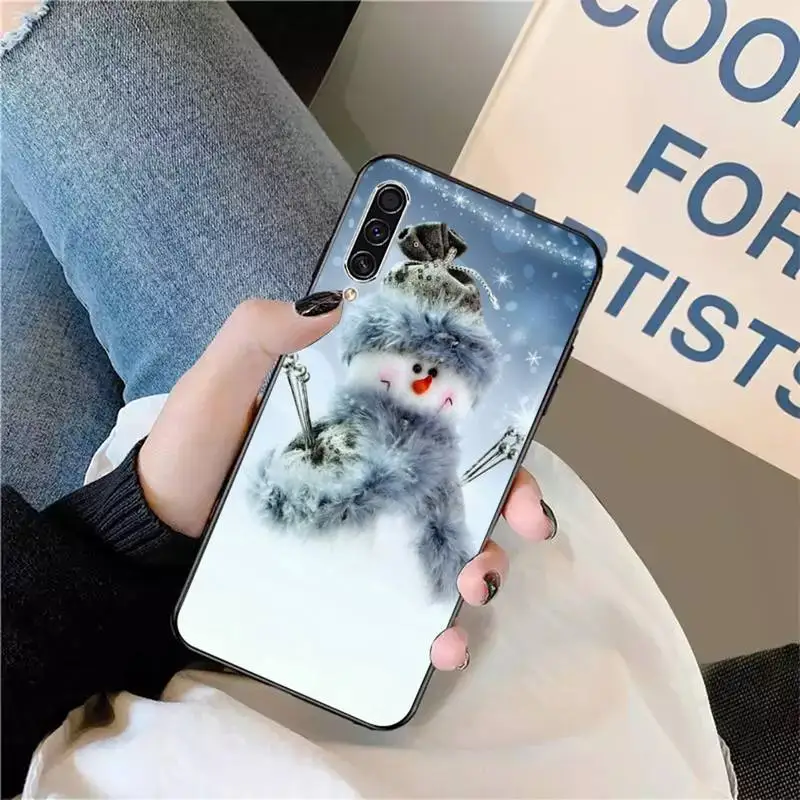 

Winter New York Central Phone Case For Samsung galaxy S 9 10 20 A 10 21 30 31 40 50 51 71 s note 20 j 4 2018 plus