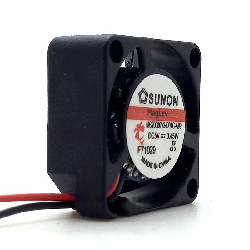 Оптовая продажа 10 шт. новинка ультратонкий бесшумный вентилятор Sunon 2008 5V 2 см