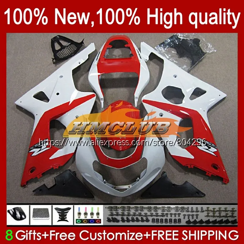 Корпус для SUZUKI GSXR 1000 K2 GSXR1000 1000CC 32No.85 GSX R1000 00 01 02 2000 2001 2002 Обтекатели красный