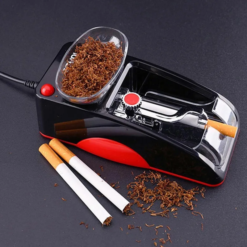 Electric Automatic Cigarette Rolling Machine Injector Maker Tobacco Roller HVR88 | Дом и сад