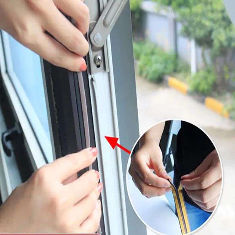 D образное уплотнение для окон уплотнительная лента дверей и звукоизоляционная