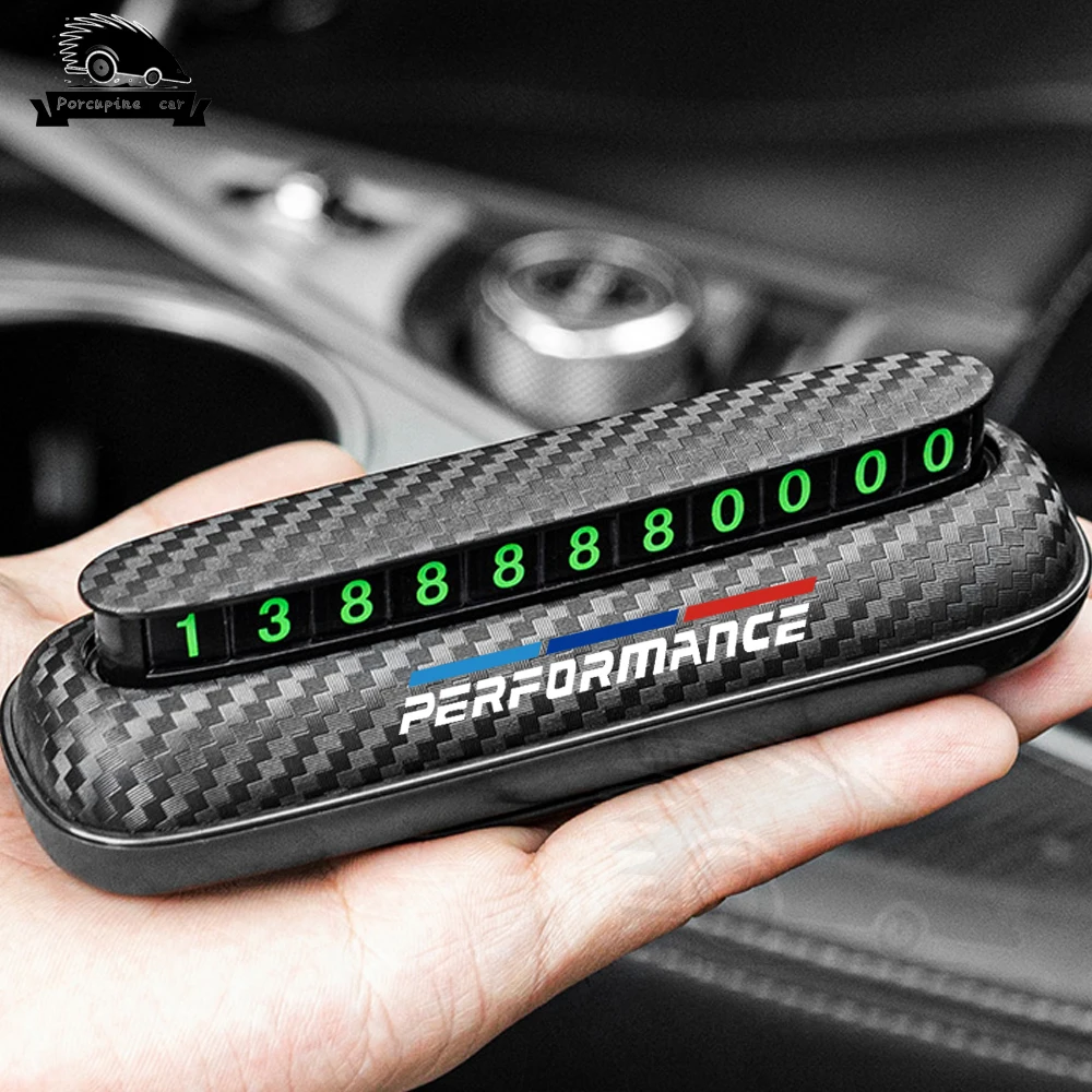 Автомобильная Временная парковочная Поворотная табличка с номером телефона