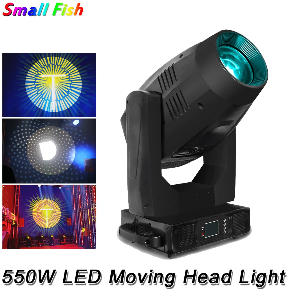 Fast Delivery Lyre LED 550W Profile Beam Moving Head Light Disco Christmas Wedding Banquet Party Light Stage Effect Wash Light