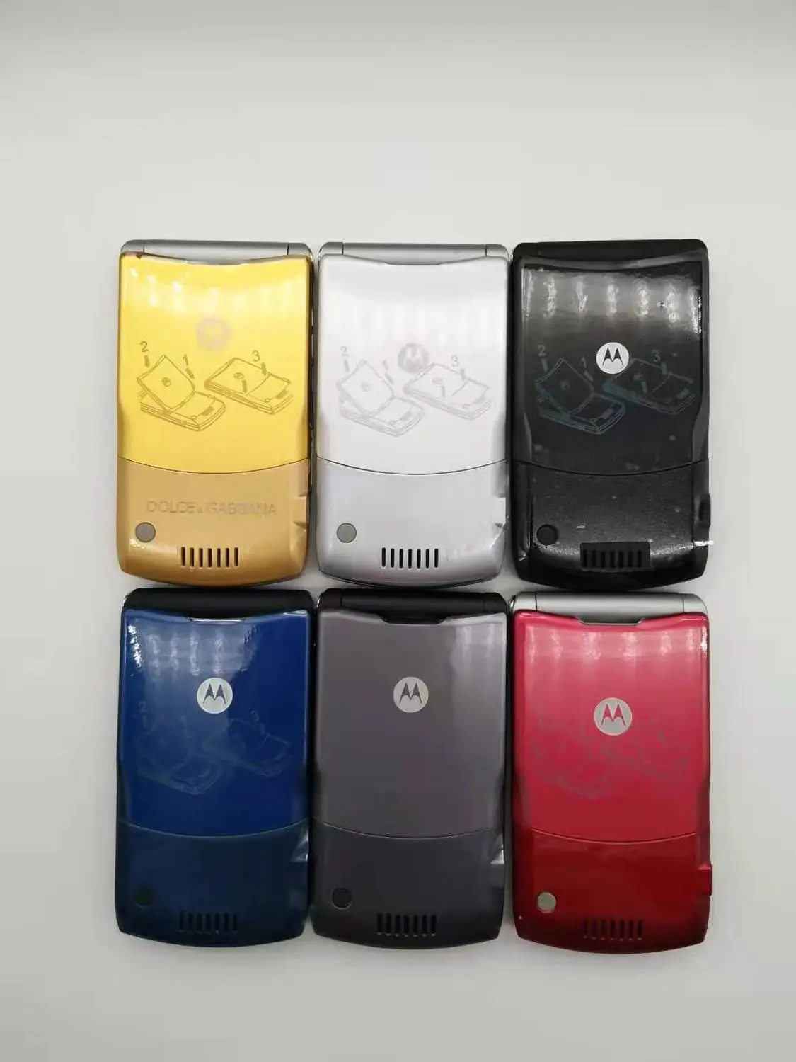motorola razr v3i refurbisehd original unlocked mobile phone gsm flip 710mah phone one year warranty free shipping free global shipping
