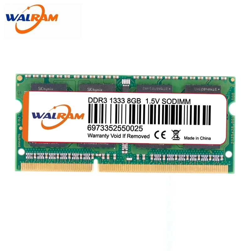ОЗУ WAL RAM ddr3 8 Гб 1600 МГц intel ecc reg 1333 1866 memoria ram для ноутбука Dimm Memoria Ram Notebook | Компьютеры