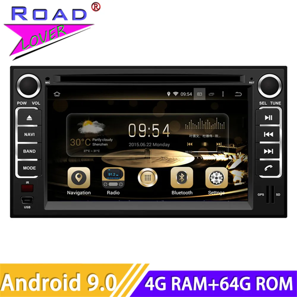 Автомобильный DVD-плеер Roadlover Android 9 0 для KIA Cerato Sportage Sorento Carens Optima Picanto Carnival Pride стерео