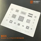Трафарет для реболлинга Amaoe BGA для MacBook Pro A1706A1707 трафарет BGA IC для реболлинга оловянных растений сетка для пайки нагревательный шаблон Amaoe