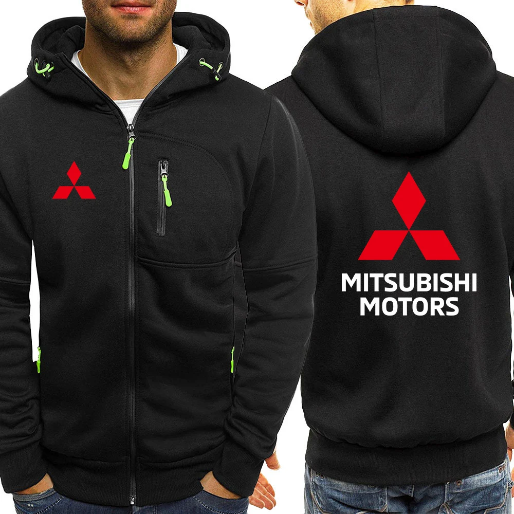 

Mitsubishi Car 2022 New Men's Hoodies Sweatshirts Zipper Hoodie Men Sweatshirt Solid Color Man Hoody Sweatshirts For Male