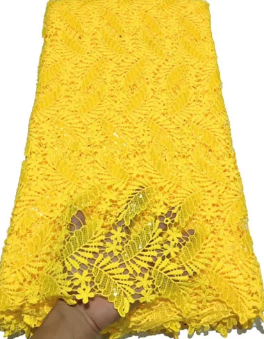 Пурпурный африканский гипюр кружевная ткань с блестками 2020 Высококачественная