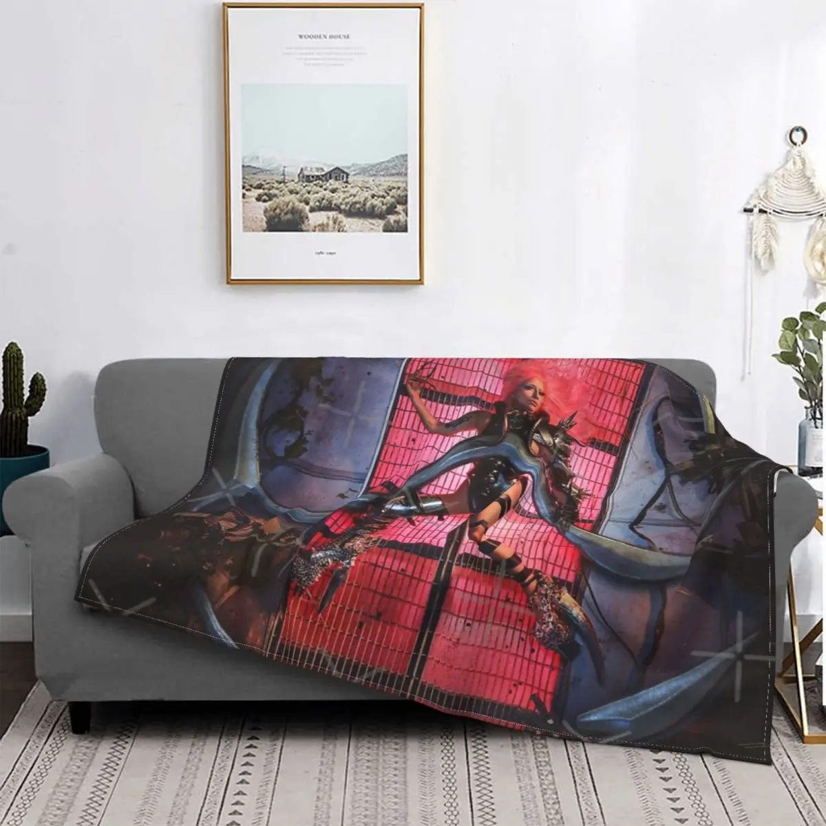 

Chromatica - Cover Blanket Bedspread Bed Plaid Comforter Bed Covers Double Blanket Bedspread On The Bed