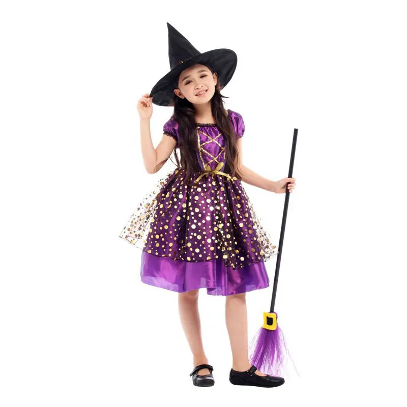 Детский костюм фиолетового золота для девочек|Костюмы девочек| |