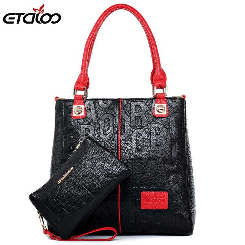 Женская сумка винтажная тисненая из кожи большая 2020|Сумки с ручками| |