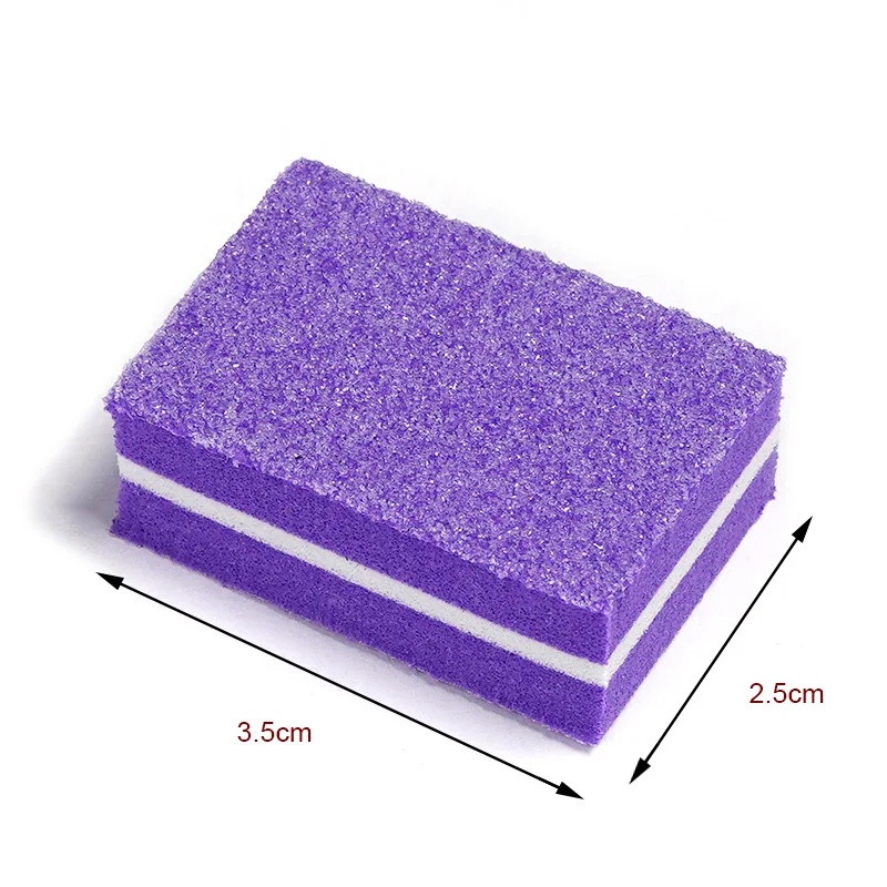 

5pc/set Double-sided Mini Nail File Blocks Colorful Sponge Nail Polish Sanding Buffer Strips Polishing Manicure Tools Nail Tool