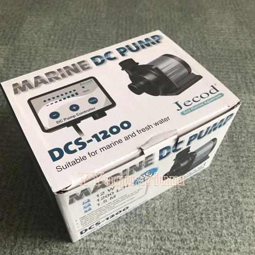 JEBAO Jecord DCS1200 DCS2000 DCS3000 погружной водяной насос с умным контроллером для рыбных морских крыльчаток, тихий насос 110-240 В - Цвет: DCS1200 1200LPH