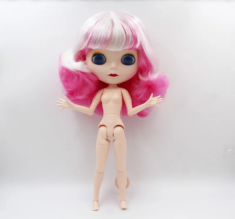 Free Shipping colorful RBL-916 DIY Blyth doll fashion hair 4 big eyes man body 1/6 BJD special price boy toy girl birthday gift | Игрушки и