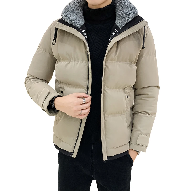 Новинка 2020 зимняя куртка мужские повседневные парки пальто с капюшоном