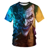 2021 summer new hot sale 3dt mens and womens t shirt movie pattern shirt casual fashion short sleeve xxl 6xl