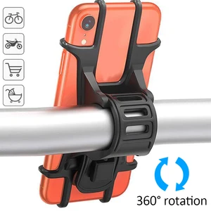 Велосипед мобильный телефон держатель силиконовый мотоцикл велосипед подставка крепление кронштейн велосипед держатель телефона для IPhone GPS устройства