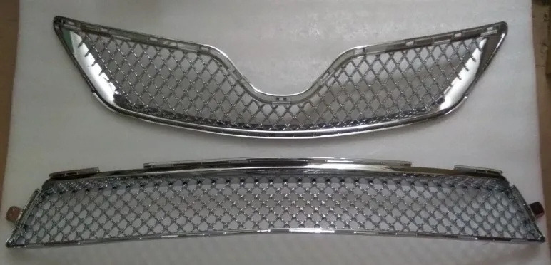 2 шт. решетки для переднего бампера автомобиля Toyota Corolla 2012 2013|racing grill|car grillbumper grille |