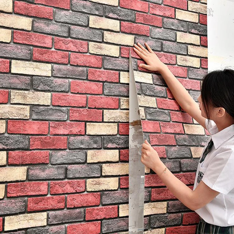 3d wallpaper bedroom living room kitchen bathroom 3d wall sticker self adhesive wall panel waterproof diy home decoration free global shipping