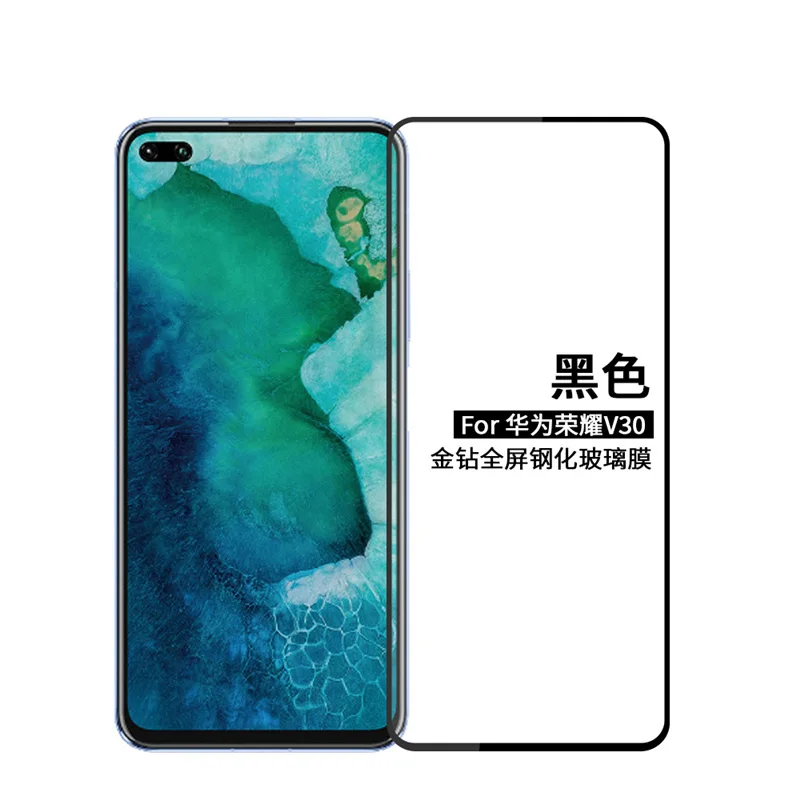 Закаленное стекло с полным покрытием для Huawei Honor V30 Pro V20 V10 BKL-AL20 BKL AL20 Защитная пленка для экрана