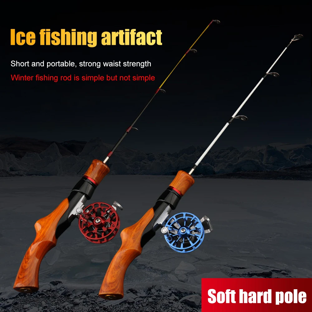 Winter Sea Fishing Jigging Rod FRP Spinning Boat Travel Carp Shore Tube Outdoor River Stream Fish Pole | Спорт и развлечения