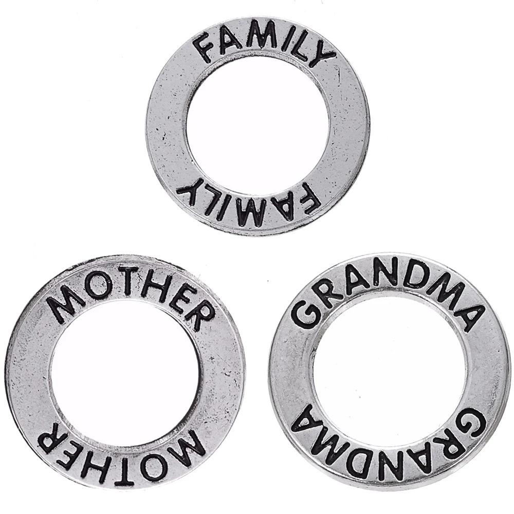 Skyrim гравировальные Подвески мама Мама и СемьЯ для самостоятельного изготовления