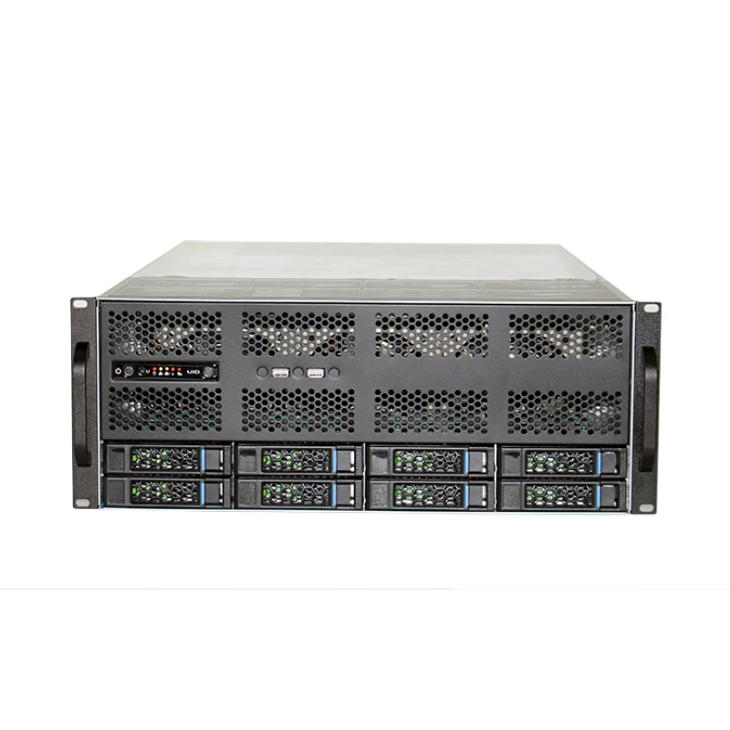 2020 AI сервер 4U стойка-mount G465-8 GPU Майнинг горячей замены шасси 8HDD катушки IPFS