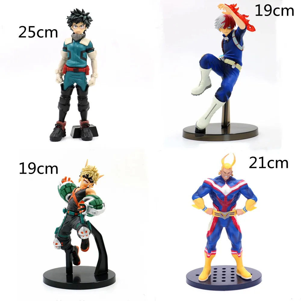 

25CM Anime My Hero Academia Figure PVC Age of Heroes Figurine Deku Action Collectible Model Decorations Doll Toys For Children