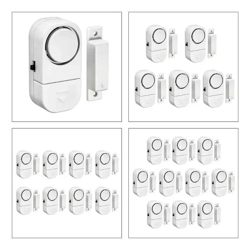 

F62C Wireless Window Door Burglar Security Warning Alarm System Magnetic Sensor