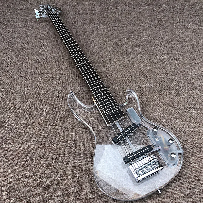 2020 Высококачественная 5-струнная бас-электрическая гитара акриловая с