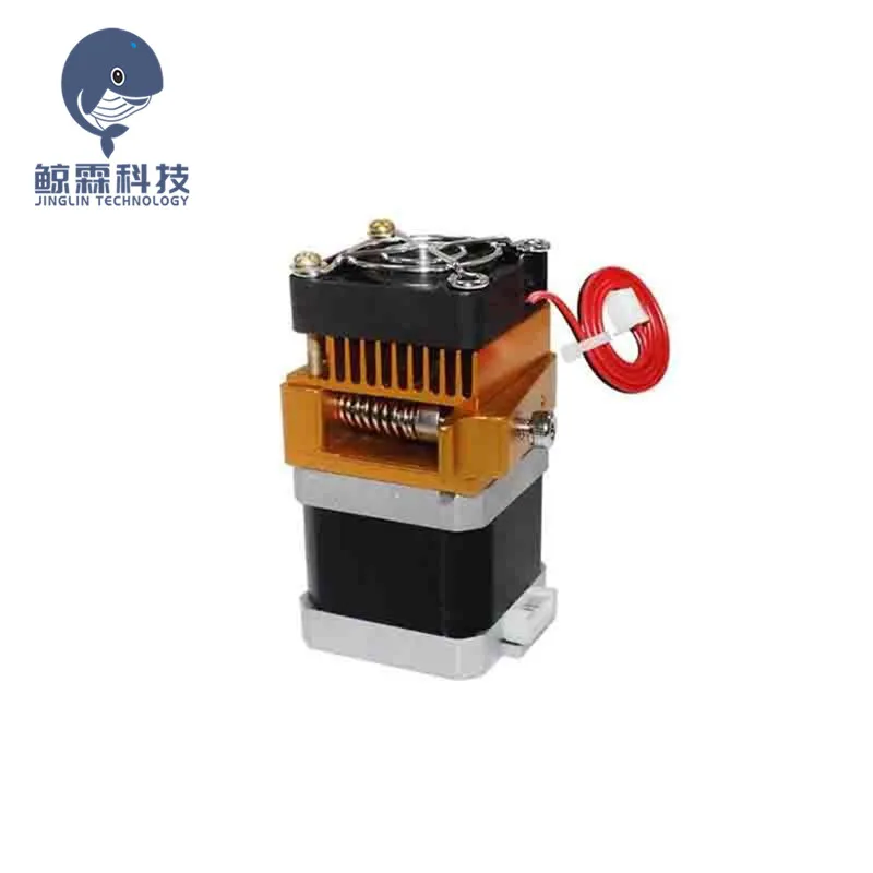 MK8 Extruder 0.4mm Nozzle 1.75mm Filament Kit J-head Extrusion Hotend Head 3D Printers Parts With Motor Throat Aluminum Part | Компьютеры