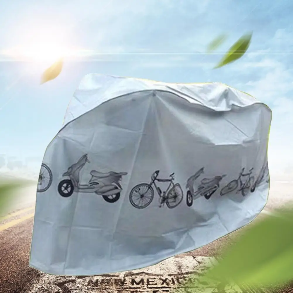 

Scooter Cover Sturdy Dust-proof Grey Firm Bicycle Protector for Bicycle Motorcycle Scooter