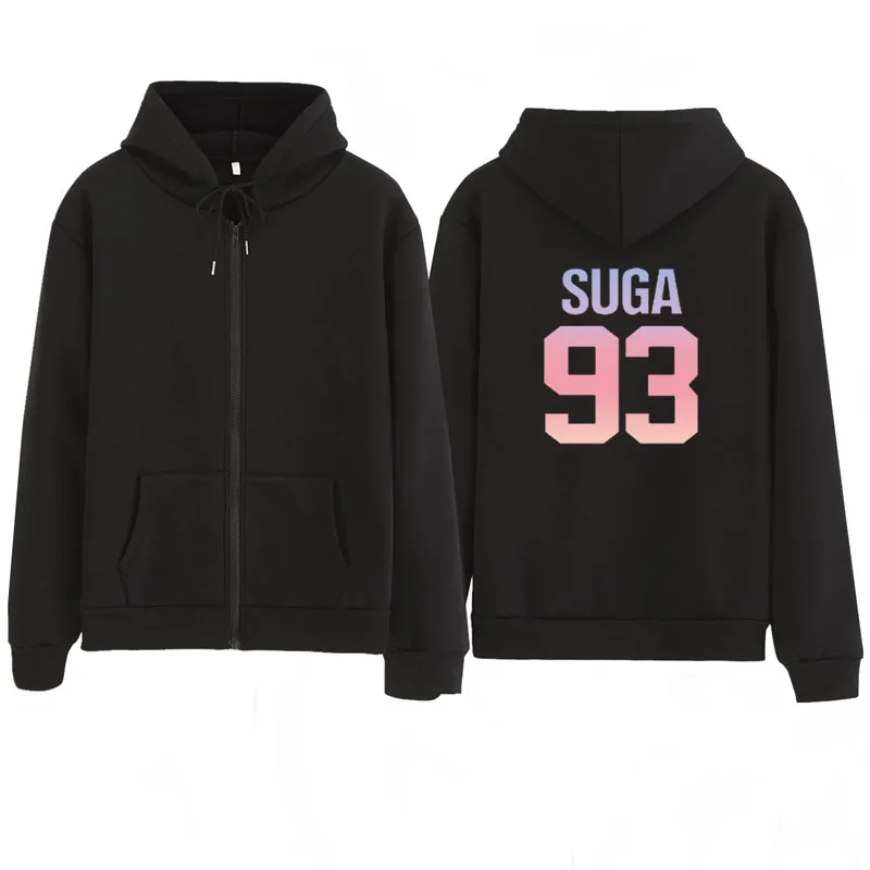 Kpop jung kook 97 толстовки kpop худи на молнии толстовка с капюшоном толстовка с надписью love yourself KPOP толстовка XL для повседневной носки harajuku kpop худи на молнии