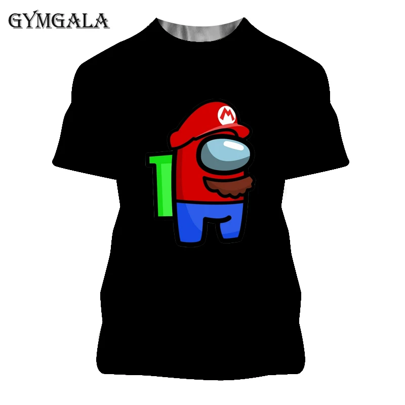 

Unisex Game Among Us 3D Print T Shirt Male Summer Cartoon T-shirt Men Anime Tshirt Tee Tops Camiseta Hombre Harajuku Streetwear