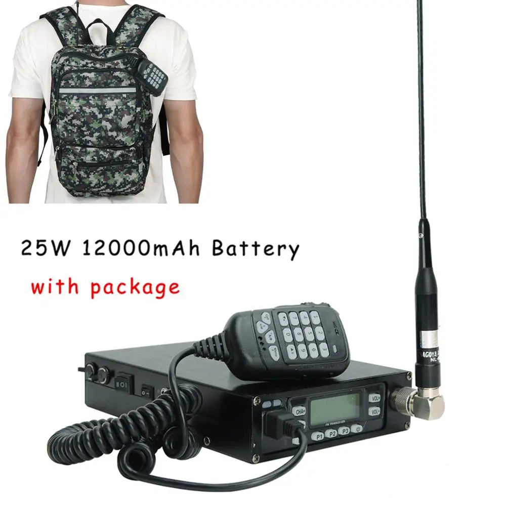 ABBREE спортивный рюкзак 25 Вт упакованный VHF/UHF двухдиапазонный любительский