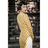 top paragraphs ulara pictorial ice cream cheongsam in the spring of restoring ancient ways of the republic of china